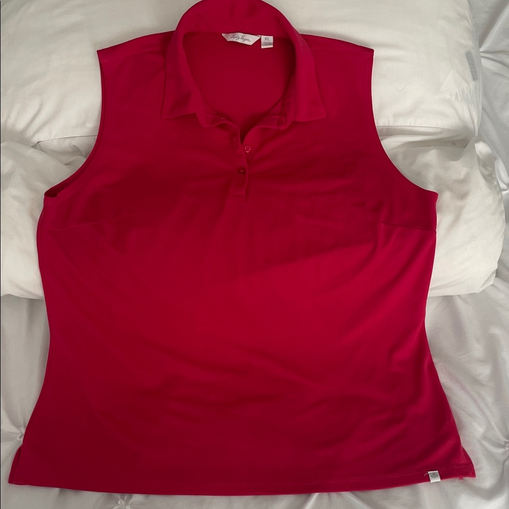 Lady Hagen - Sleeveless- Golf tee - Dark Pink